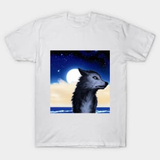 Wolf moon T-Shirt